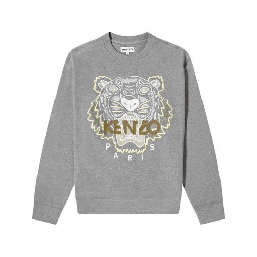  KENZO/高田賢三 男士灰色棉質(zhì)衛(wèi)衣 FB55SW110 4XA 95 PLFSX