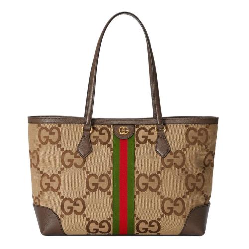  GUCCI古馳 22年秋冬 女士 Ophidia系列超級雙G中號托特包 631685 UKMDG 2570