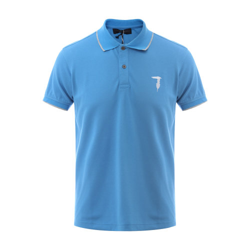主推 Trussardi/楚莎迪 棉質(zhì)男士短袖Polo衫 男士短POLO 短t 休閑上裝