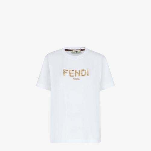  FENDI芬迪 22年秋冬 女士 短袖T恤 T-Shirt FS7254AK6JF0ZNM