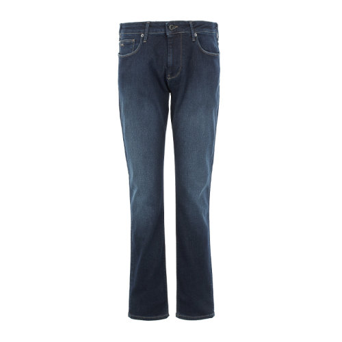 Emporio Armani/安普里奧阿瑪尼21新品老鷹徽標(biāo)男士牛仔褲6K1J061DQ0Z