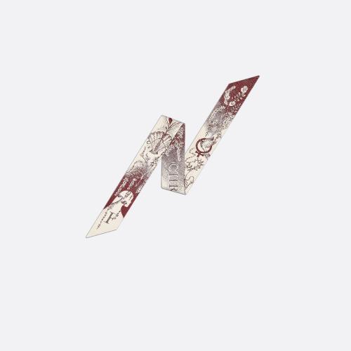  DIOR迪奧 22年秋冬 女士 絲巾 ABCDior Mitzah 絲巾 11ABC106F600_C340