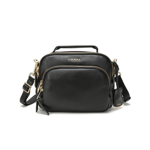 TUMI/途明 女士VOYAGEUR系列皮質(zhì)Troy手提單肩斜挎包 11001041