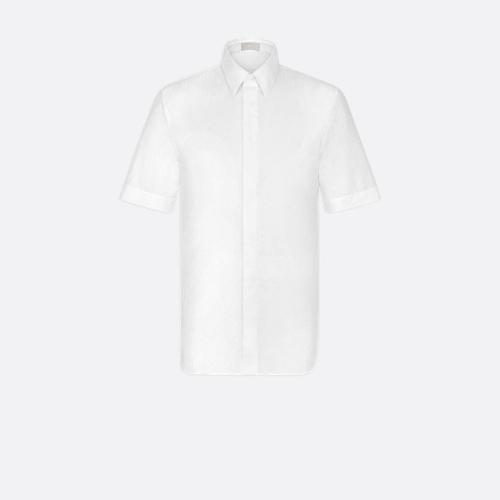  DIOR迪奧 22年秋冬 男士 短袖襯衫 短袖襯衫 013C503A4743_C080 預(yù)定商品1-3周發(fā)貨