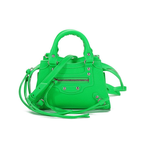 Balenciaga/巴黎世家 女士牛皮革Neo Classic手提單肩斜挎包 638527 15Y4Y