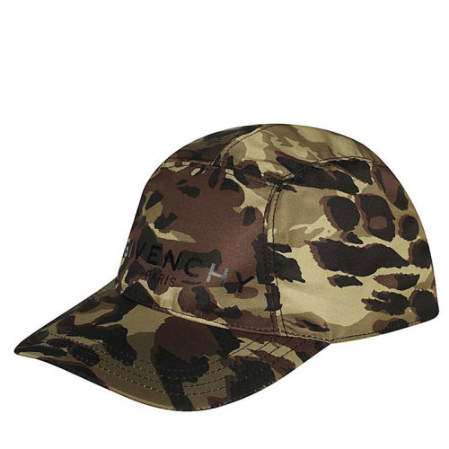 Givenchy/紀梵希 男士 迷彩 棒球帽 時尚帽子 BPZ00MP057-960 HJH01AAB