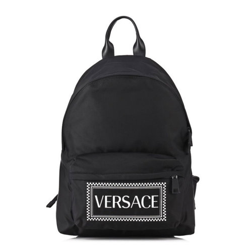 VERSACE/范思哲 男士黑色圖案雙肩包背包男包 DFZ5350-DNYVER-KNBN