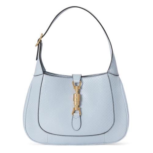  GUCCI古馳 22年秋冬 女士 Jackie 1961系列蟒蛇皮小號手袋 636709 LJM0G 4835