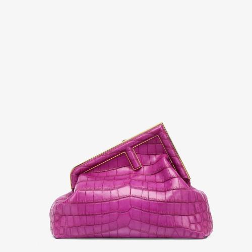  FENDI芬迪 22年秋冬 女士 手拿包 Fendi First Medium 8BP127AGXTF022Q