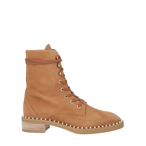 Stuart Weitzman/斯圖爾特韋茨曼  秋冬 百搭 女性 駝色 短靴 SONDRASUEDE TAN