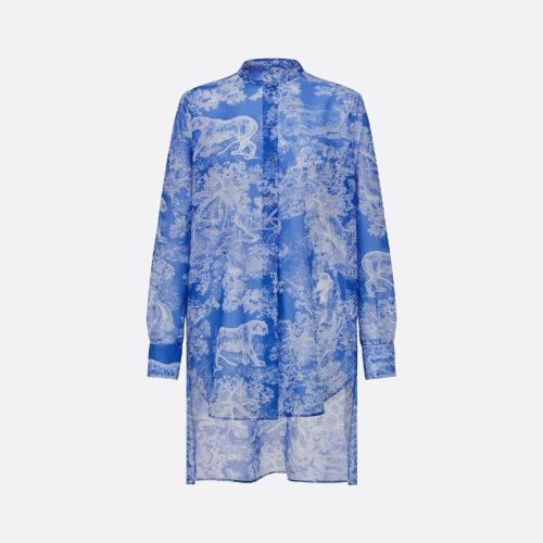  DIOR迪奧 22年秋冬 女士 連衣裙 Dioriviera 襯衫 221B54A3846_X5882