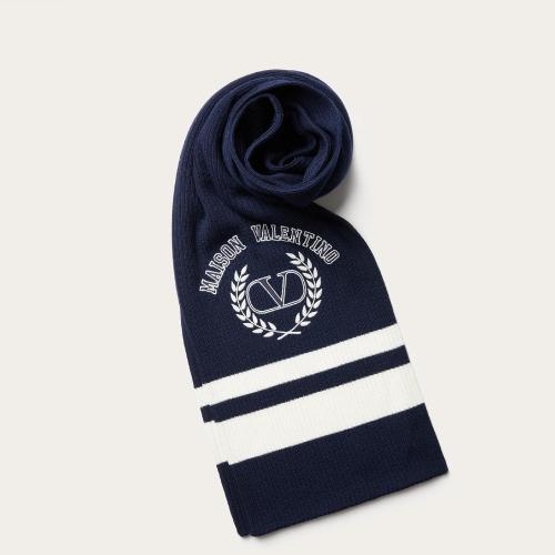  VALENTINO華倫天奴 22年秋冬 男士 圍巾 éCHARPE EN LAINE MAISON VALENTINO*w* 1Y2ET00QTTXA