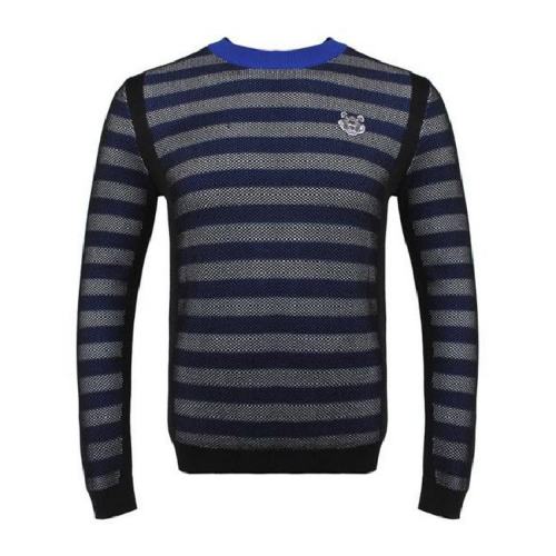  KENZO/高田賢三 男士藍(lán)色時尚休閑針織衫/毛衫 F855PU2233AD74 PLFSX