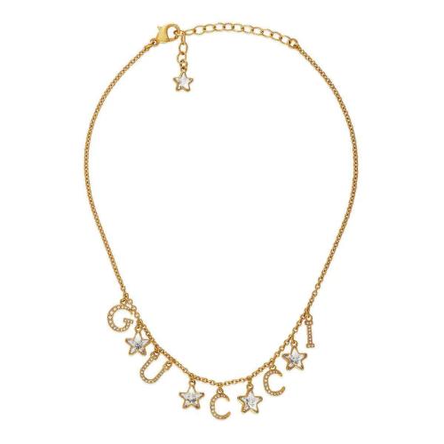  GUCCI古馳 22年秋冬 女士 飾手寫體GUCCI項(xiàng)鏈 679044 J1D50 8031 預(yù)定商品2-6周發(fā)貨