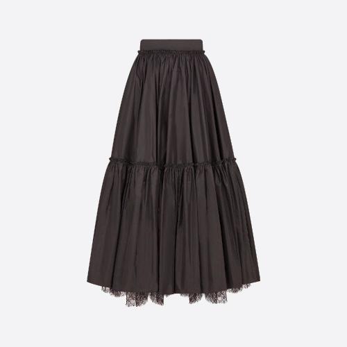  DIOR迪奧 22年秋冬 女士 半身裙 喇叭形半裙 311J06A6119_X9000