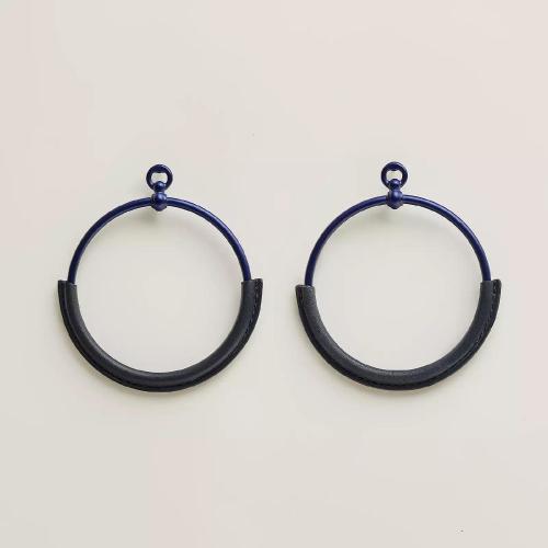  HERMES愛馬仕 22年秋冬 女士 耳環(huán) Boucles d%26s;oreilles Loop， grand modele H010717CA76