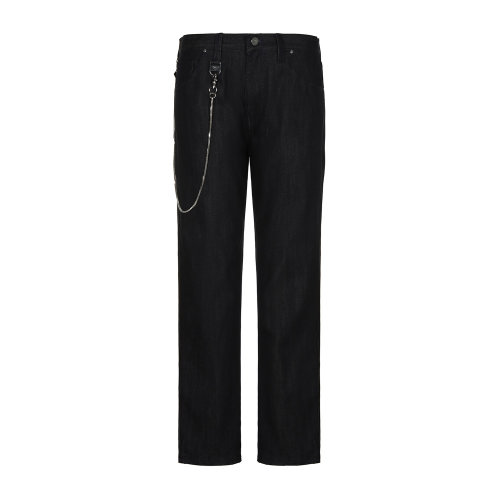 Emporio Armani/安普里奧阿瑪尼 牛仔藍(lán)色 男士J38意大利制造中腰牛仔褲 3H1J38-1DA6Z-0941