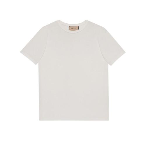  GUCCI古馳 22年秋冬 男士 飾雙G針織棉T恤 548334 XJEJF 9088