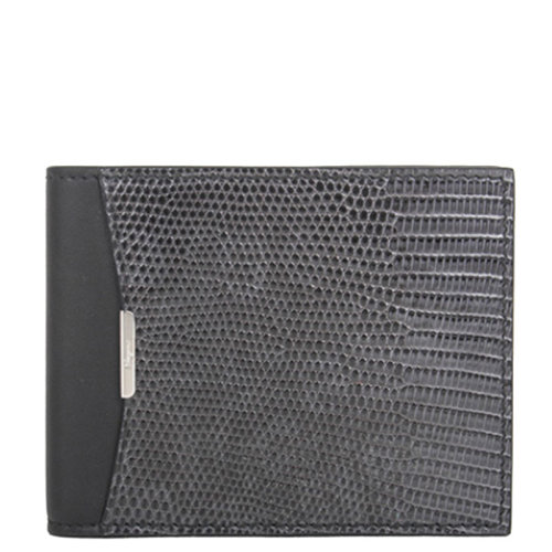 Salvatore Ferragamo/菲拉格慕 男士 男包 黑色皮革卡包錢包 660703 0660538