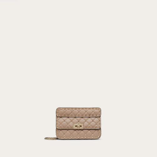  VALENTINO華倫天奴 22年春夏 女士 單肩包 ROCKSTUD?SPIKE 小號羊皮手袋 ZW2B0123NAPP45 預定商品1-3周發(fā)貨