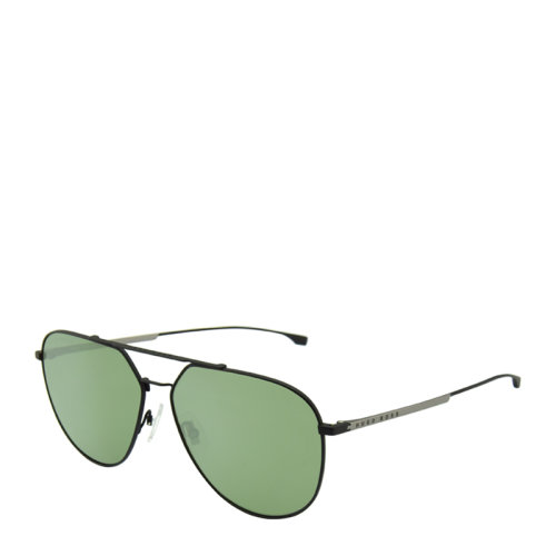 HUGO BOSS/雨果博斯 飛行員 蛤蟆鏡 鈦金 鏡架 男女款 太陽鏡 2色可選 墨鏡 眼鏡 BOSS 0994/F/S  63mm