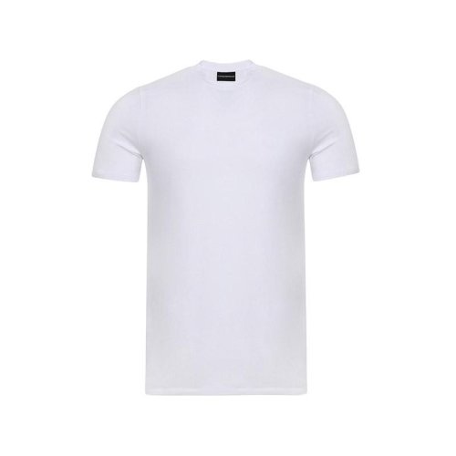  Emporio Armani/安普里奧阿瑪尼 男士白色棉質(zhì)短袖T恤 8N1T801J0AZ0100 PLFSX