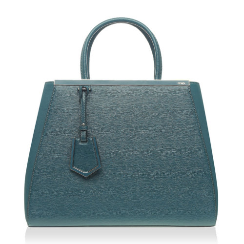 Fendi/芬迪 2JOURS系列 女士牛皮時尚斜挎包手提包單肩包