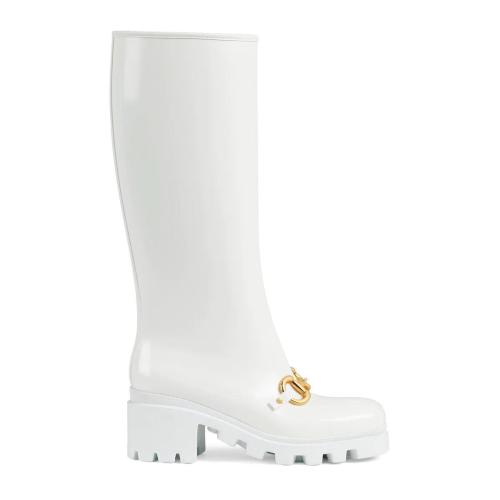  GUCCI古馳 22年秋冬 女士 女士馬銜扣長筒靴 659707 JCCP0 9014