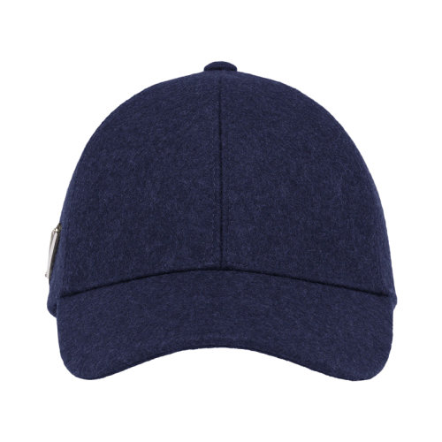 PRADA/普拉達(dá)  男士海軍藍(lán)羅登呢棒球帽2HC274_1UMT_F0124
