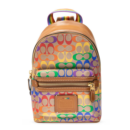 COACH/蔻馳(專柜) 女士拼色小牛皮斜挎包 983OLL38