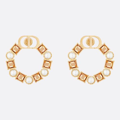  DIOR迪奧 22年秋冬 女士 耳環(huán) Petit CD 耳環(huán) E1858PTCCY_D02O