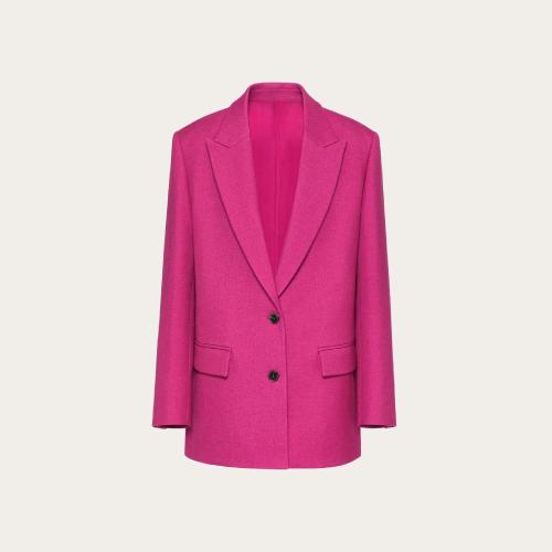  VALENTINO華倫天奴 22年秋冬 女士 夾克 BLAZER EN DOUBLE COMPACT DRILL XB3CE3G06LRFP1