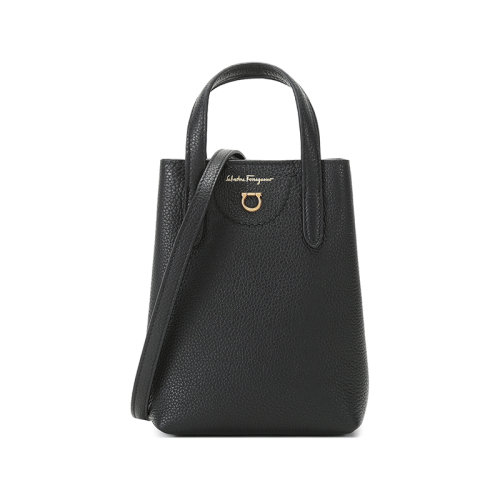 Salvatore Ferragamo/菲拉格慕 女士牛皮GANCINI迷你包手提單肩斜挎包 220024