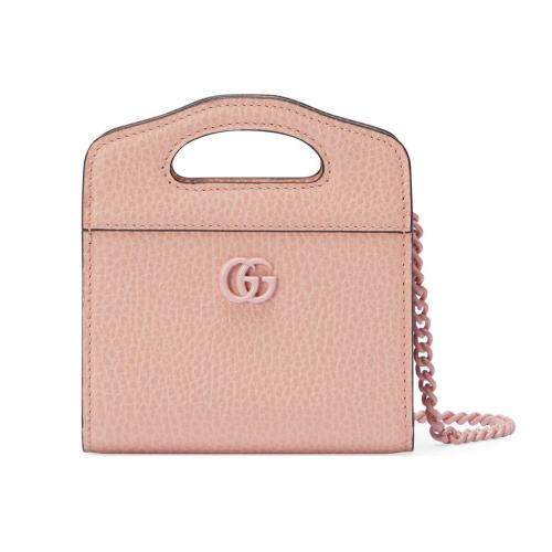  GUCCI古馳 22年秋冬 女士 GG Marmont系列手提式卡包 701074 17WFF 5909