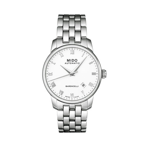  mido/美度  貝倫賽麗系列鋼帶自動(dòng)機(jī)械表男士腕表38毫米 M8600.4.26.1