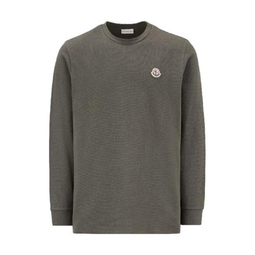  MONCLER蒙可蒙克萊 22年秋冬 男士 長袖T恤 Logo Long Sleeve T-Shirt H20918D00005899RD828