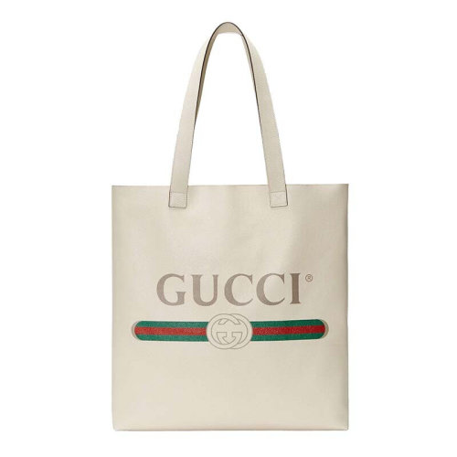 GUCCI/古馳 女包 品牌字母LOGO印花 女士黑色皮質(zhì)時(shí)尚手提包 5727680Y2AT8163