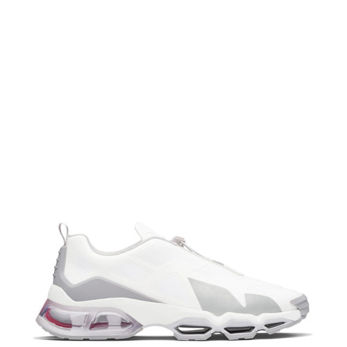 PRADA/普拉達(dá) 22年新款 Collision Cross系列 男士白色注橡膠織物材質(zhì)條紋嵌飾運(yùn)動(dòng)鞋4E3570_51AC_F0009