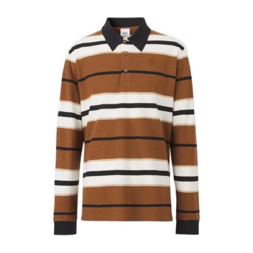  BURBERRY/博柏利 男士多色棉質(zhì)長袖Polo衫 80483211 PLFSX