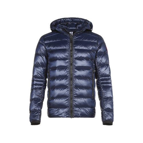 CANADA GOOSE/加拿大鵝 男士羽絨服 男士再生聚酰胺CROFTON鴨絨連帽羽絨服外套 2227M