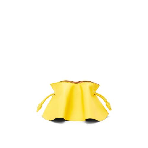  LOEWE羅意威 22年秋冬 女士 手拿包 Mini Flamenco petal clutch in nappa calfskin A411M12X0