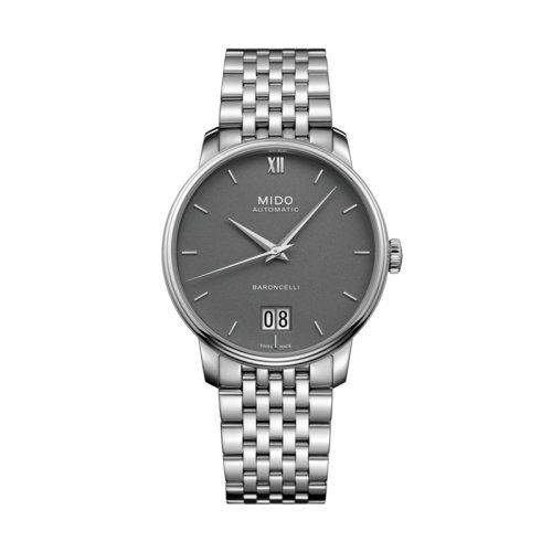  mido/美度  貝倫賽麗系列紀念日大日歷全自動機械男士腕表40.00毫米 M027.426.11.088.00