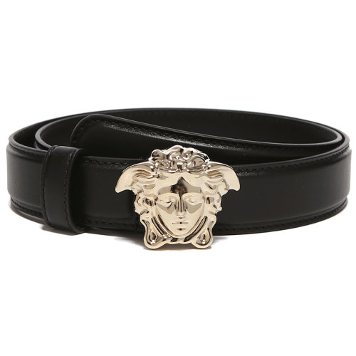 VERSACE/范思哲  女士牛皮金色美杜莎板扣皮帶腰帶  DCDD442-DVT2-D41OC