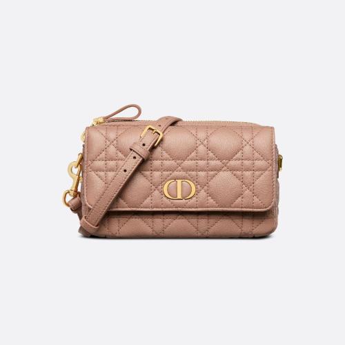  DIOR迪奧 22年秋冬 女士 手拿包 DIOR CARO 鏈條手袋 S5125UWHC_M50P