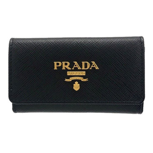 PRADA/普拉達 女士 女包 皮革時尚小型皮具鑰匙包 1PG004-QWA-F0002