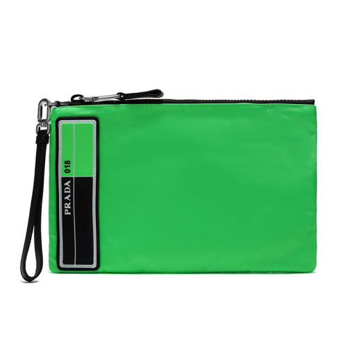 PRADA/普拉達 男士織物小號手拿包 2NH006 2BTE