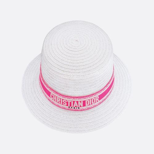  DIOR迪奧 22年春夏 女士 帽子 Chapeau Dioresort a petit bord 24DRT923G171_C422