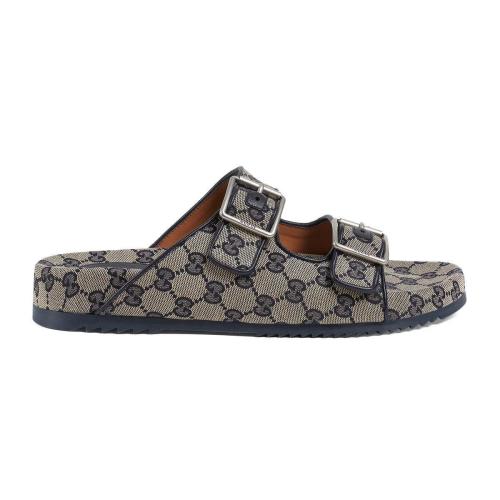  GUCCI古馳 22年秋冬 男士 男士GG拖鞋 698705 2HK60 4061