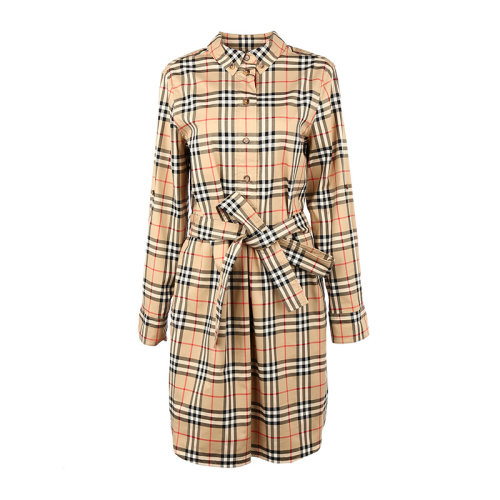 BURBERRY/博柏利女士裙裝女士連衣裙英倫格紋8024585