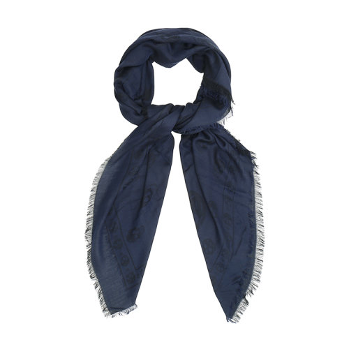 AlexanderMcQueen/亞歷山大麥昆 男士混紡圍巾 297047 4985Q